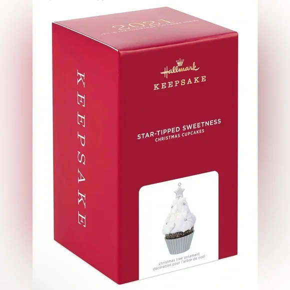 NEW HALLMARK Keepsake Christmas Ornament. Christmas Cupcakes #12 from 2021. - Picture 5 of 6